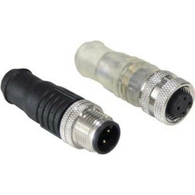 Bulgin PXPTPU08FBF04PCL010PUR guľatý konektor DIN, 1 ks
