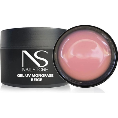 Nailstore jednofázový Uv gél beige 30g