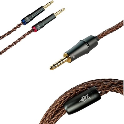 Meze Audio Кабел Meze Audio 2 x 3.5 - 4.4 мм балансиран - мед (M3.5-C4.4P)