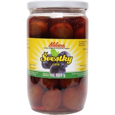 Alibona Švestky celé 660 g