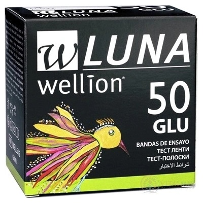 Wellion Luna Duo testovací proužky 50 ks