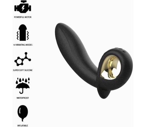 Ibiza Remote Control Inflatable Vibrator