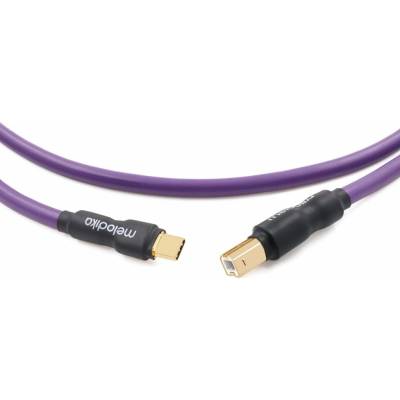 Melodika MDUCB70 USB USB typu CB vr. pre DAC/zariadenie lekárske, 7m, fialový