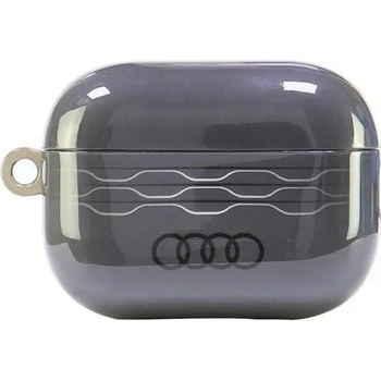 Audi IML Geometric Pattern AirPods Pro 2 Case - сив (6955250228244)