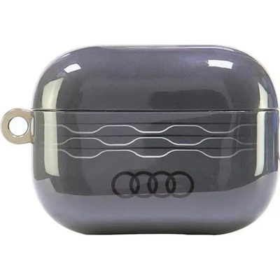 Audi IML Geometric Pattern AirPods Pro 2 Case - сив (6955250228244)