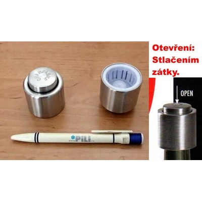 Zátka na sekt nebo šampaňské nerez Profi