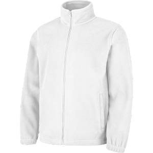 DYKENO blatana 015-k33 / Унисекс полар суитчър - бял xxl (015-k33-02-2xl)