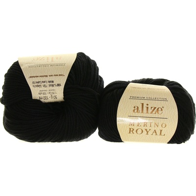 Alize Merino Royal černá 60