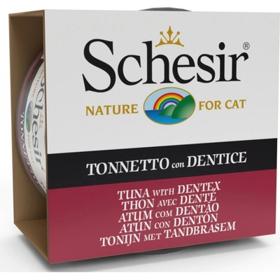 Schesir cat tuniak a zubatec v želé 85 g