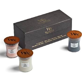 WoodWick Evening Onyx, Solar Ylang & Coastal Sunset 3 pcs