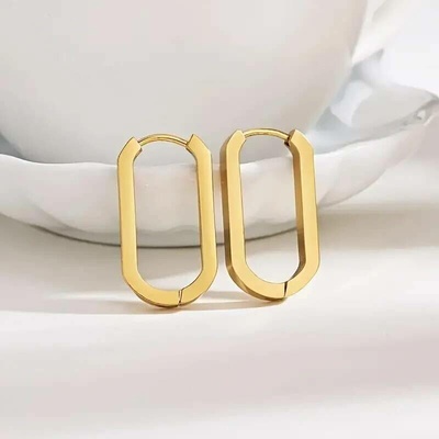 InfinityPierce.cz minimalistické geometrické náušnice z nerezové oceli SENLANSPSE09