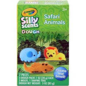 Crayola Творчески комплект Crayola Silly Scents - Safari Animals (A1-2200) - ozone