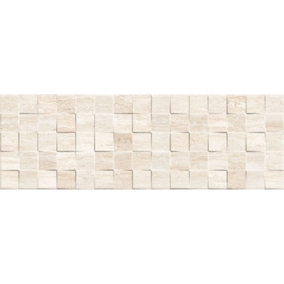 Keros ДЕКОР cubik travertino 25х75