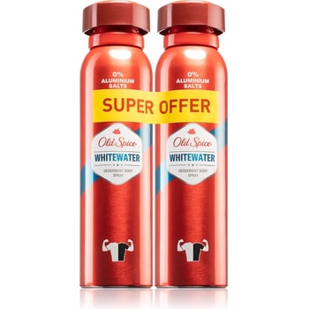 Old Spice Whitewater дезодорант в спрей за мъже 2x150ml