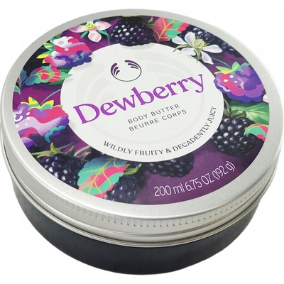 The Body Shop Dewberry Body Butter vyživující tělové máslo 200 ml