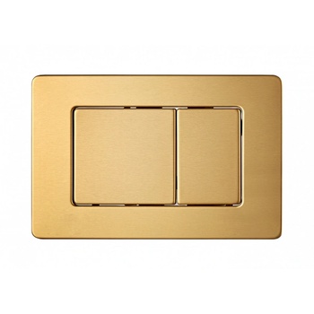 Inter Ceramic Бутон за структура, двоен, Inter Ceramic, 097L BRUSH GOLD (097L BRUSH GOLD)