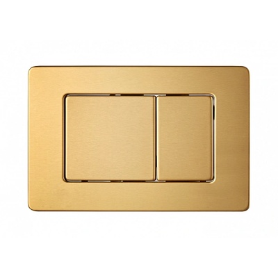 Inter Ceramic Бутон за структура, двоен, Inter Ceramic, 097L BRUSH GOLD (097L BRUSH GOLD)