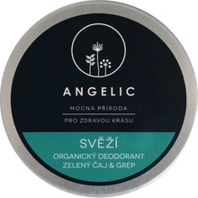 Angelic organický krémový dezodorant Fresh Green tea & Grapefruit 50 ml