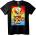 NOONEBRAND Тениска SpongeBob Екстремен - 7XL, White