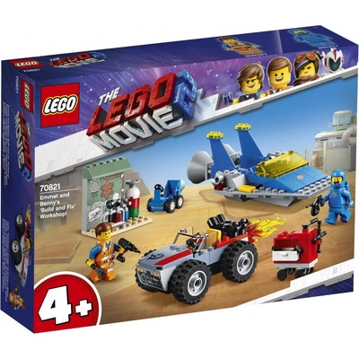 LEGO® Movie 70821 Emmetova a Bennyho dílna „Postav a oprav to“!