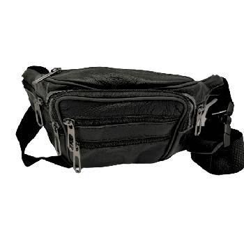 Image 1 of Baoding Geerli Bags Manufacture Co Паласка еко кожа със 7 ципа М20-167