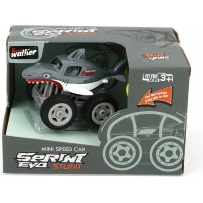 Alltoys Mini auto žralok šedej