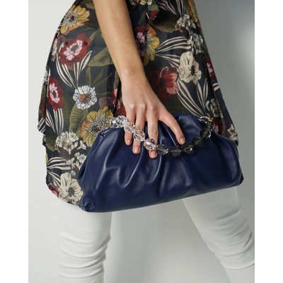 Roberta Gandolfi kabelka Elettra boule blue