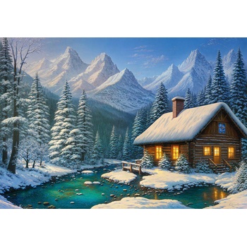 Image 1 of Cherry Pazzi - Puzzle Winter Whispers - 500 piese