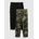 GAP Бебешки спортни панталони Mix & Match, 2 бр. GAP GAP | Cheren | Момчешки | 74-80