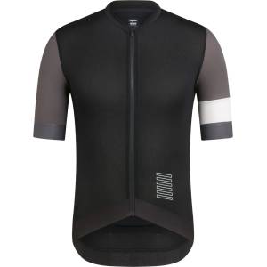 Rapha Мъжка фланелка с къс ръкав за колоездене Rapha Pro Team Training Jersey Cycling jersey - Black / Carbon Grey (056-4403-0112)