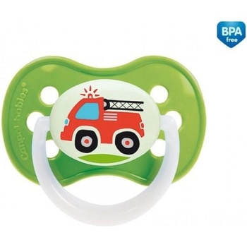 Canpol babies Vehicles kaučuk třešinka svítící zelená