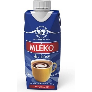 Bohemilk Mléko do kávy 3,5% 330 ml