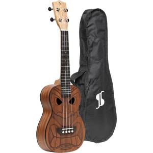 Stagg Концертно укулеле Stagg UC-TIKI MENA + калъф