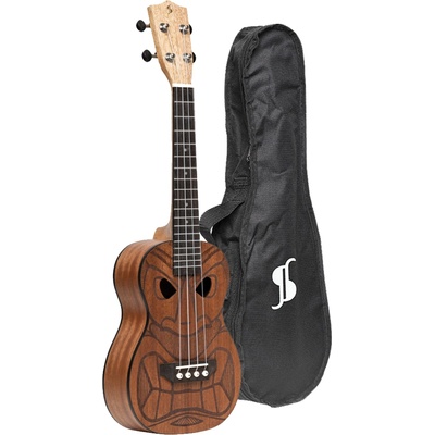 Stagg Концертно укулеле Stagg UC-TIKI MENA + калъф