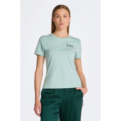 Gant tričko REG LOGO SS T SHIRT modrá