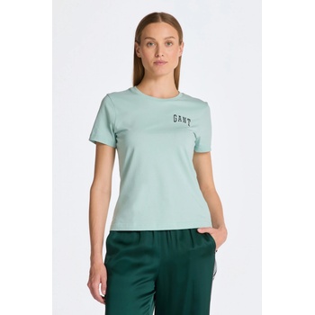 Gant tričko REG LOGO SS T SHIRT modrá