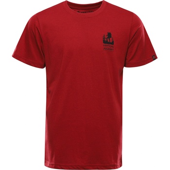 ALPINE PRO Мъжка тениска от немачкащ се материал ALPINE PRO NOGER кардинал вариант pb ALPINE PRO | Cherven | МЪЖЕ | S