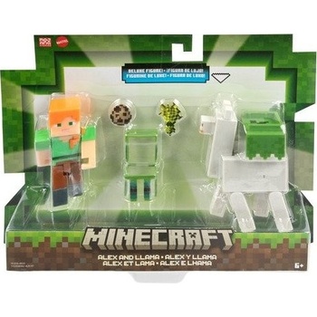Mattel Minecraft dvojbalení Alex and Llama