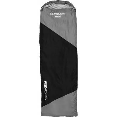 Spokey Ultralight Syntetický Mumie 75 cm x 210 cm Pravý Černý