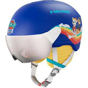 HEAD Ски каска Head Yuki Visor Paw S2 Ski helmet - Blue - размер XS/S 52-55 cm (418-1679-0112)