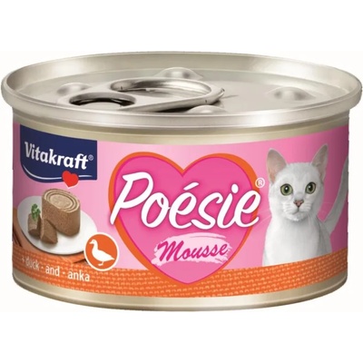 Vitakraft Poésie Mousse duck tin 85 g