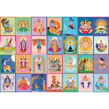 Hachette - Puzzle Wonderful India - 1 000 piese