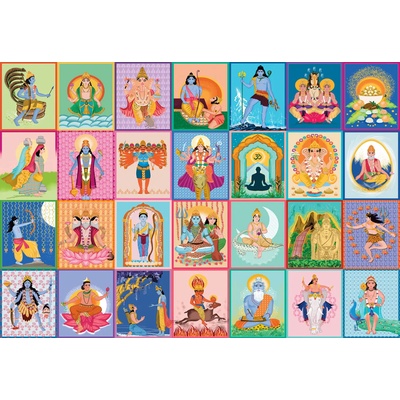 Hachette - Puzzle Wonderful India - 1 000 piese