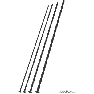 Hidden Desire Extreme Penis Dilator Set Small 4 pcs Black