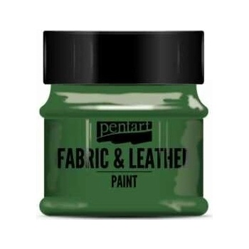 Farba na kožu a textil PENTART 50 ml zelená