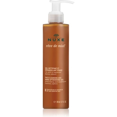 NUXE Rêve de Miel почистващ гел за суха и чувствителна кожа 200ml