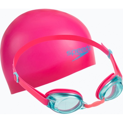 Speedo Детски комплект за плуване Speedo Jet V2 розов 8-09302B996