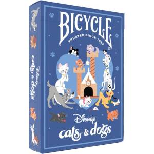 The United States Playing Card Company Карти за игра Bicycle - Disney Cats and Dogs (ASS48060)