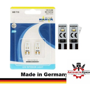 NARVA NARVA-18001 - Led- 1бр. к-т/ -габ. без цок ('18001-narva-18001-led-1brk)