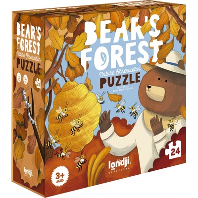LONDJI Bear forest 24 dielov